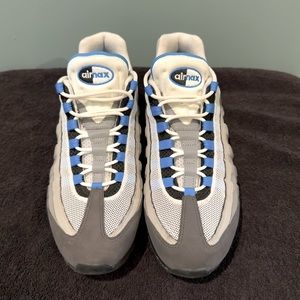 Highly Sought Nike AirMax 95 OG in Crystal Blue. Like New. Smoke Free Home.